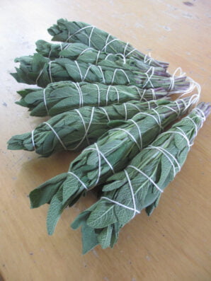 Smudge sticks en kruiden